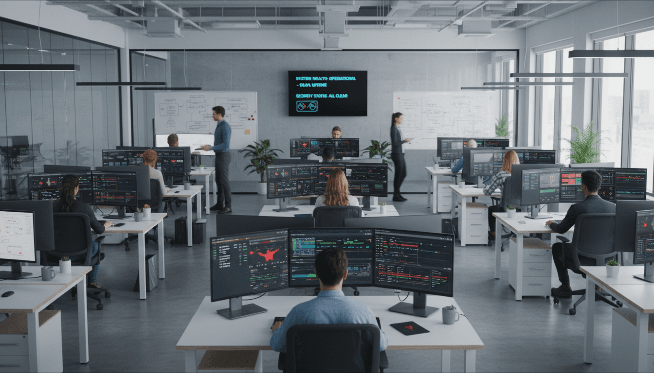 Meriplex IT professionals managing infrastructure